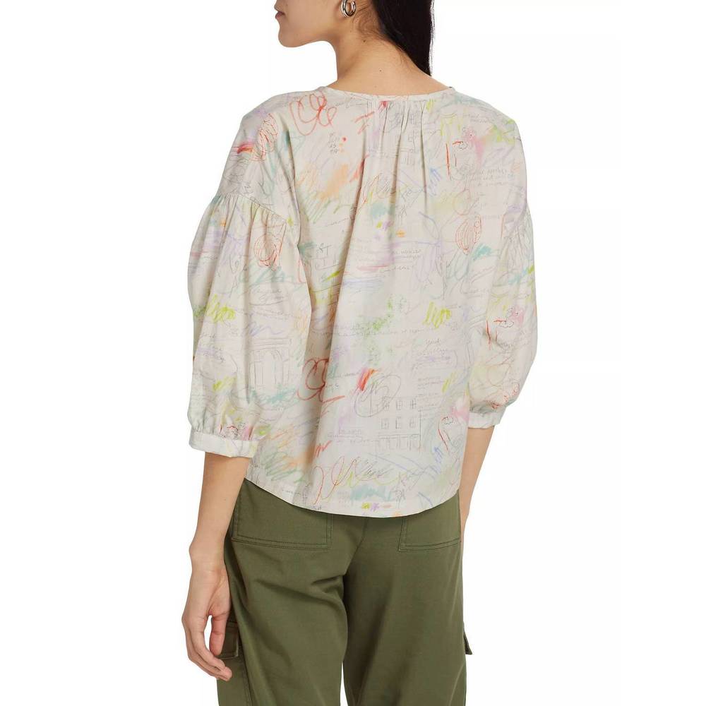 NEW LINGUA FRANCA jacobs blouse in jane print - Picture 2 of 3